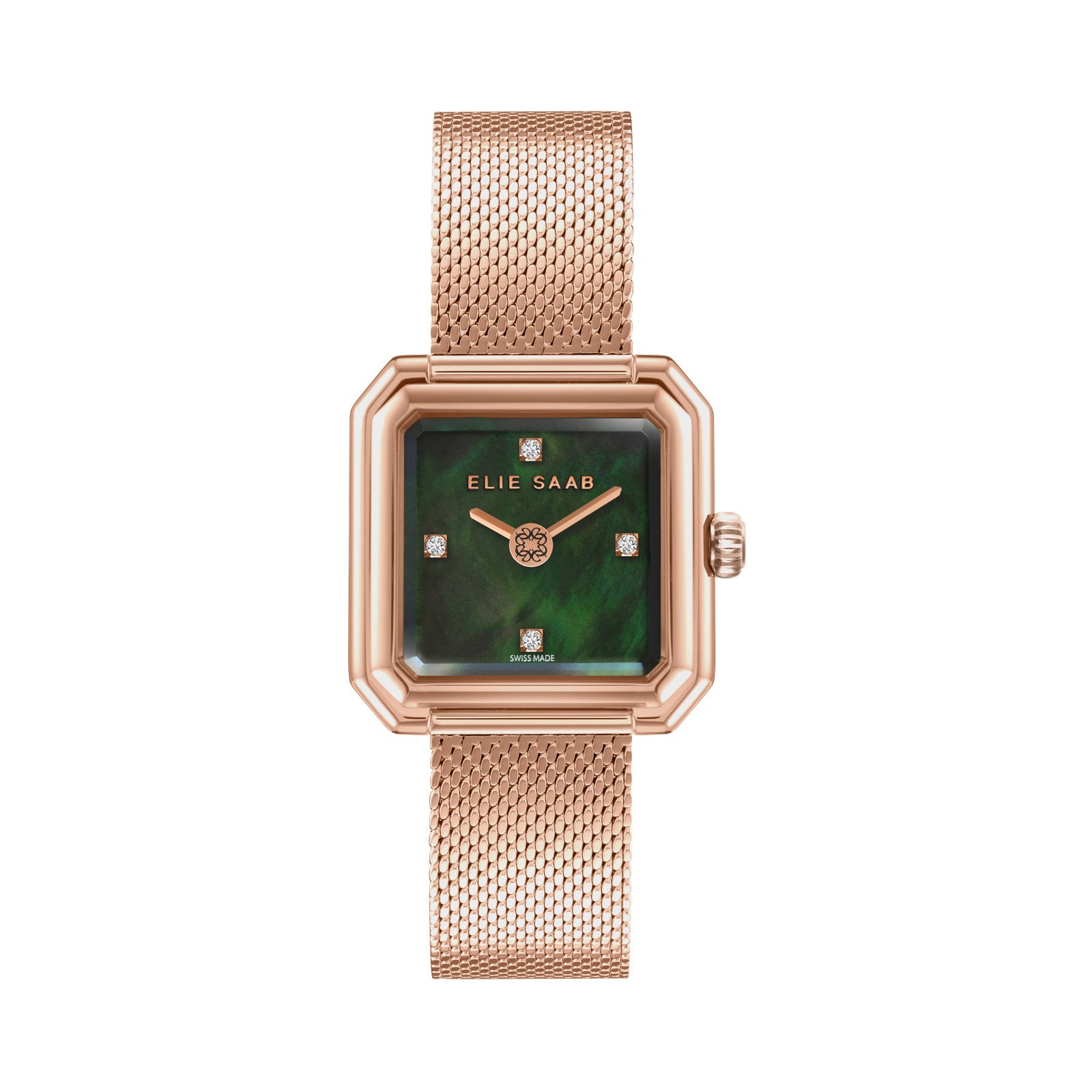 CARRÉ NOUVELLE ROSE GOLD MESH STRAP