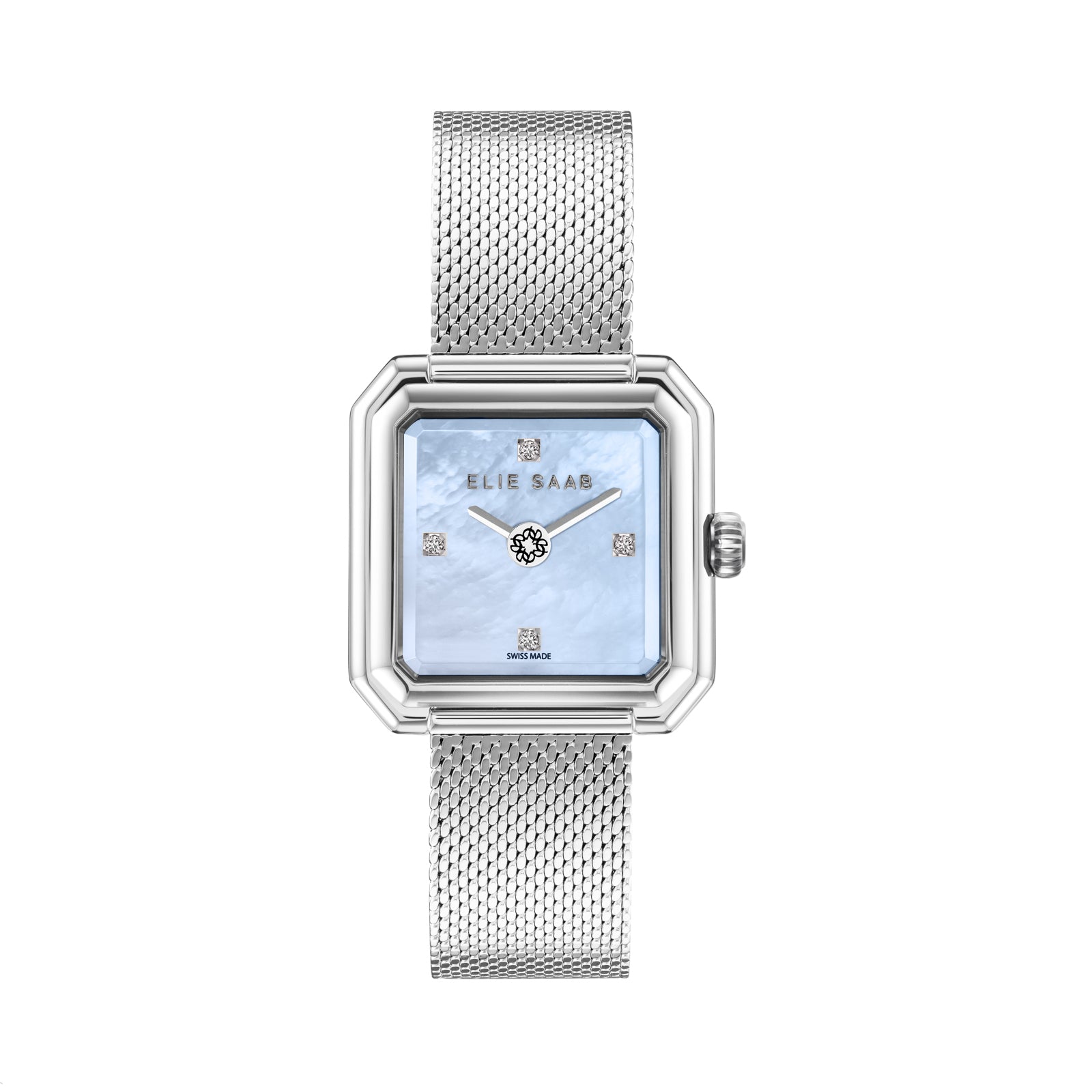 CARRÉ NOUVELLE STAINLESS STEEL MESH STRAP