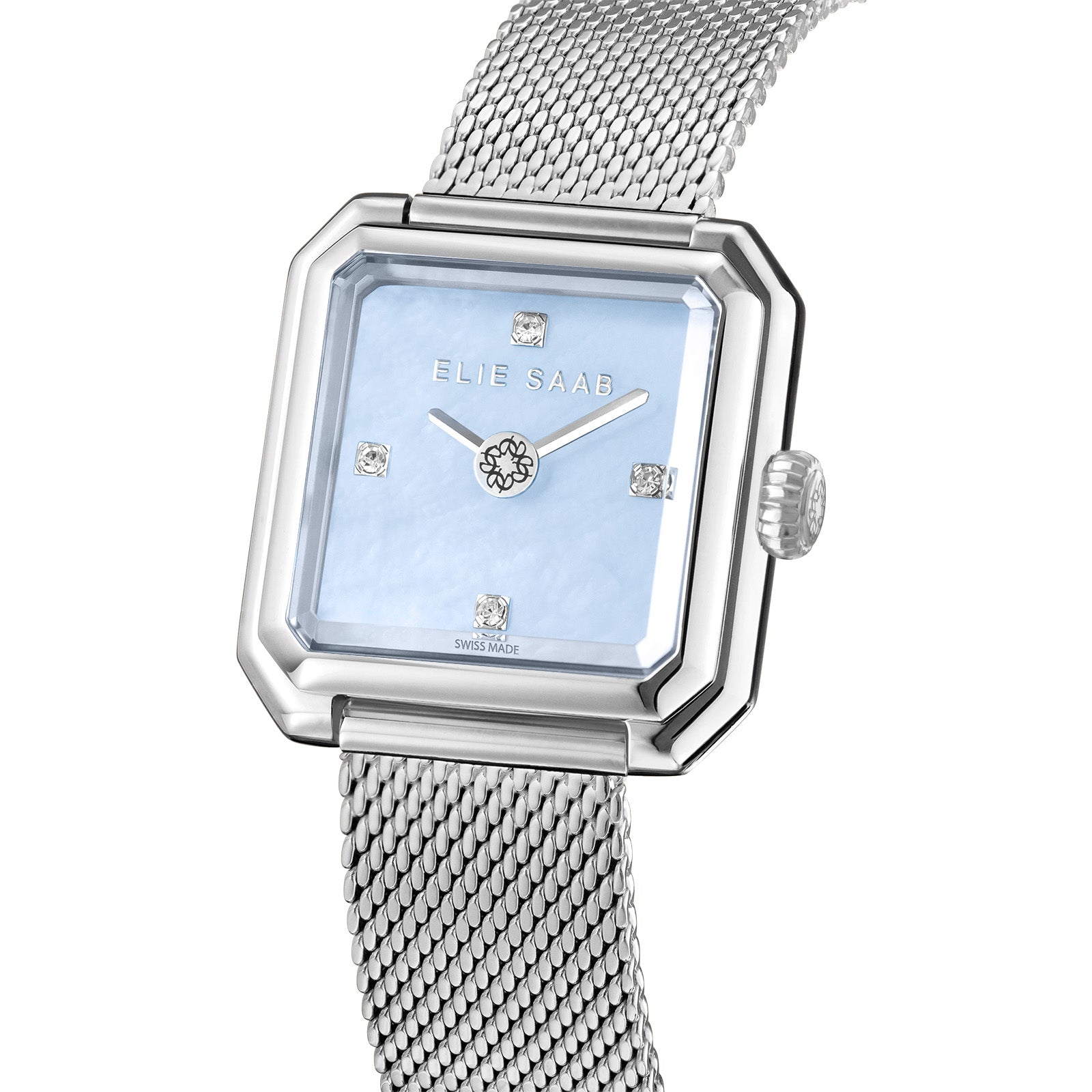 CARRÉ NOUVELLE STAINLESS STEEL MESH STRAP