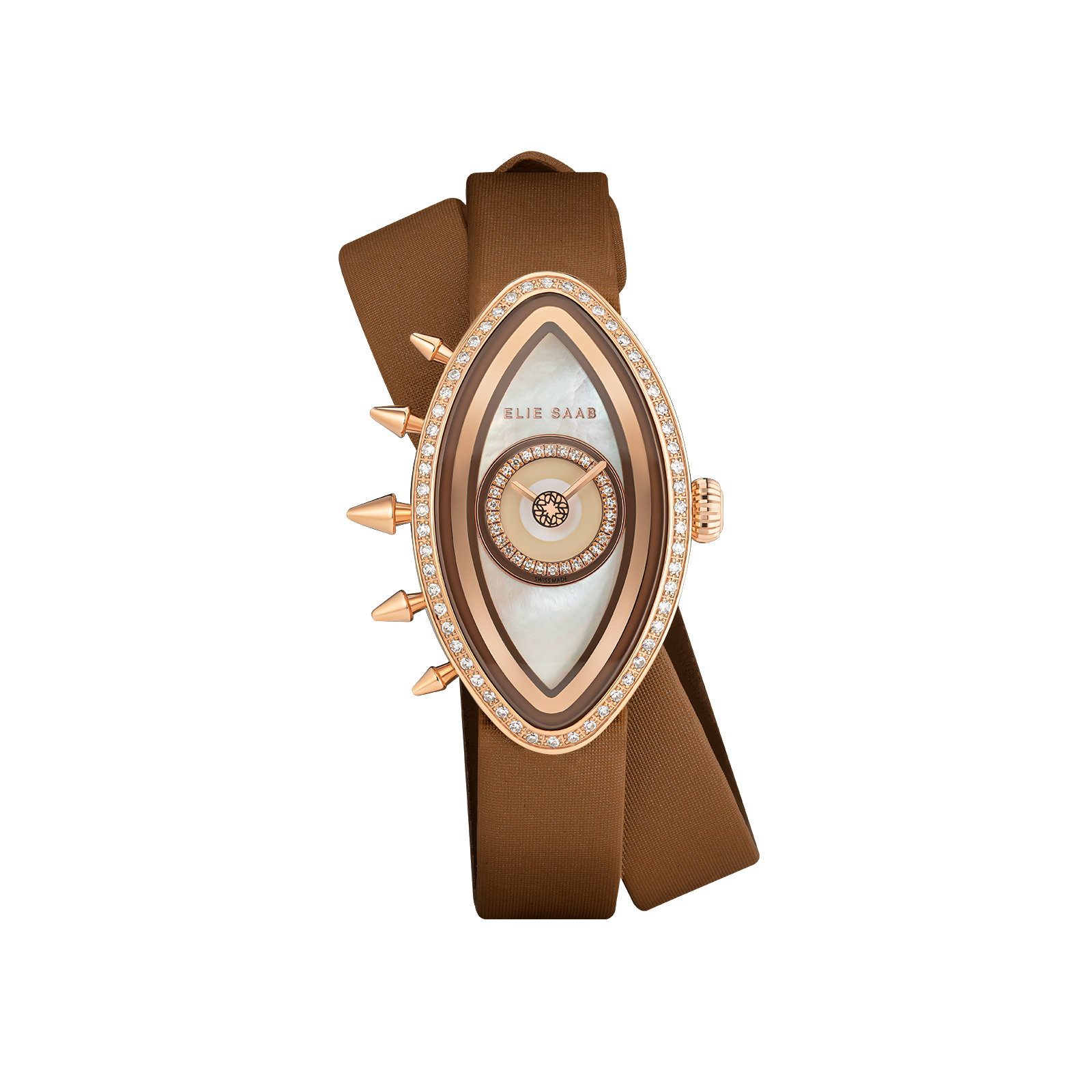 EAYAN GLAMOUR DOUBLE BROWN STRAP