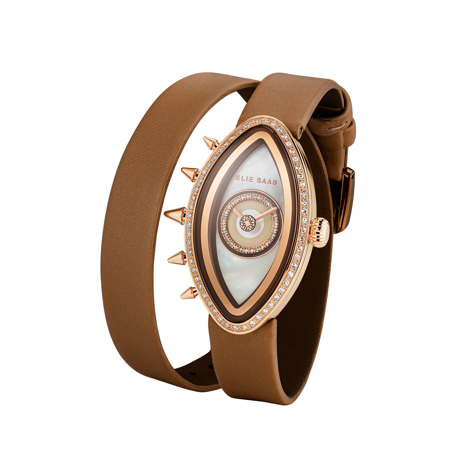 EAYAN GLAMOUR DOUBLE BROWN STRAP
