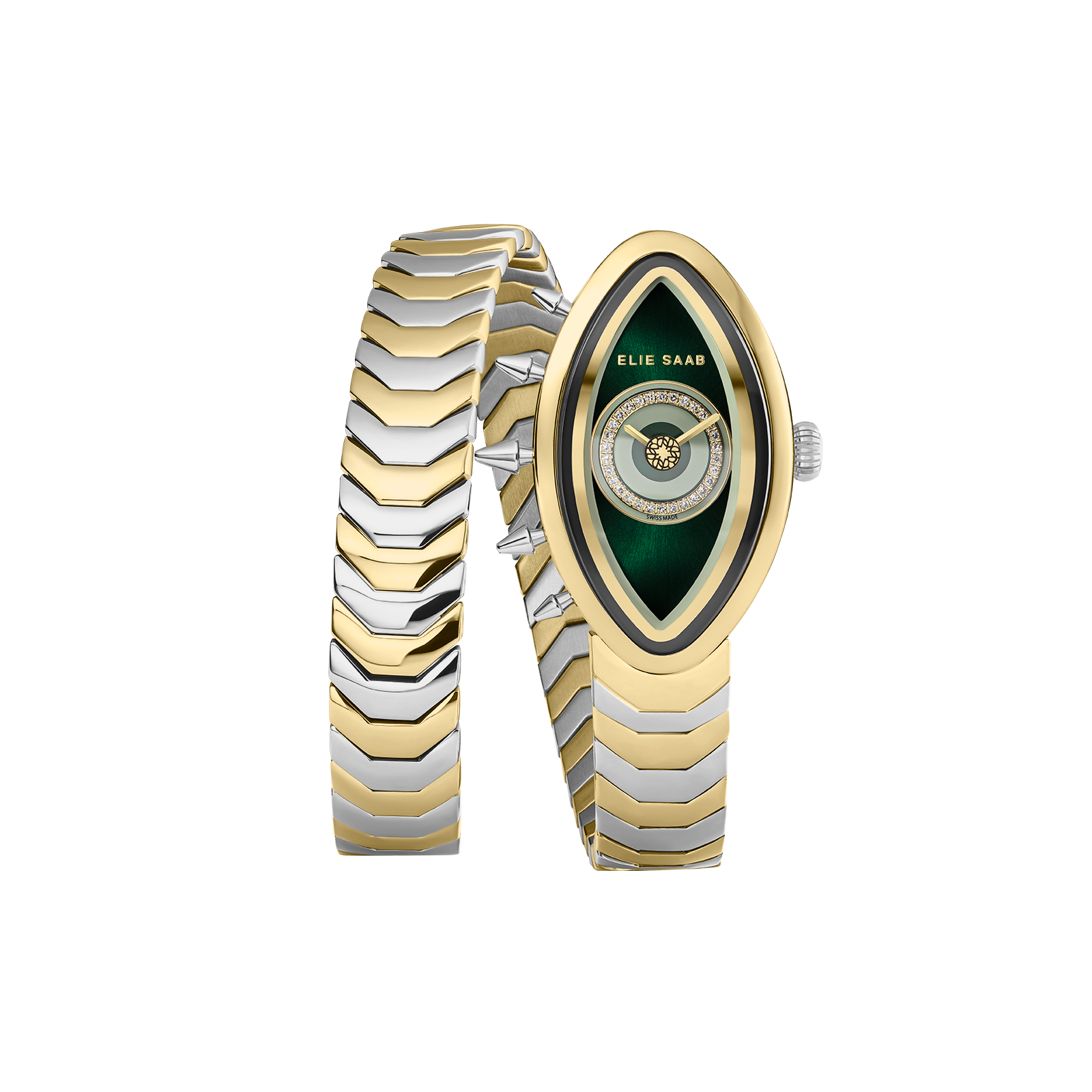 EAYAN GLAMOUR STAINLESS STEEL, GOLD PLATED