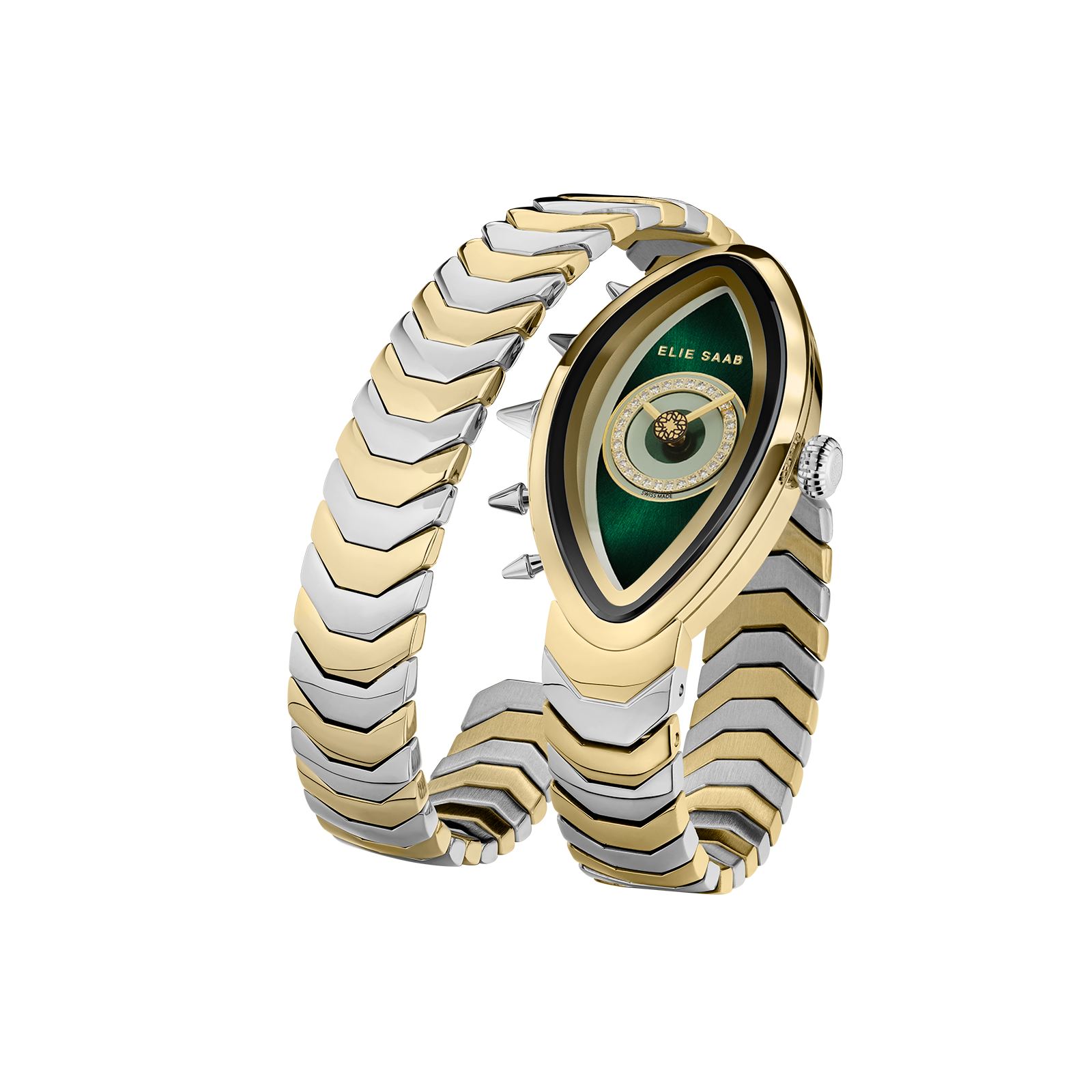 EAYAN GLAMOUR STAINLESS STEEL, GOLD PLATED