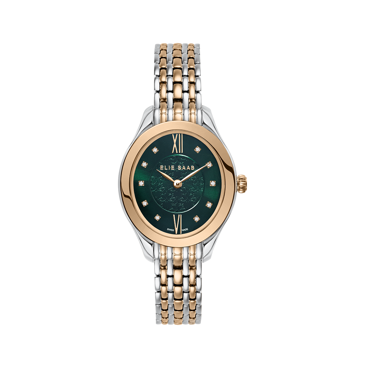 MYSTÈRE D’ELIE ELEGANCE DIAMOND ROSE GOLD, STAINLESS STEEL