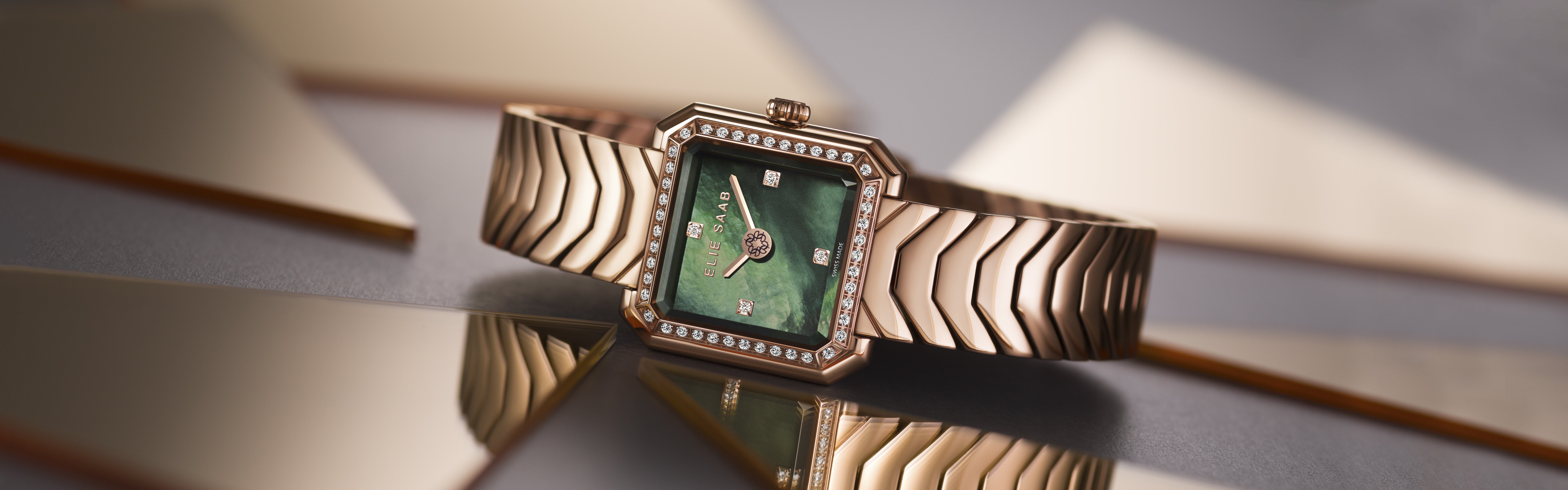 Carre' Diamond Watch