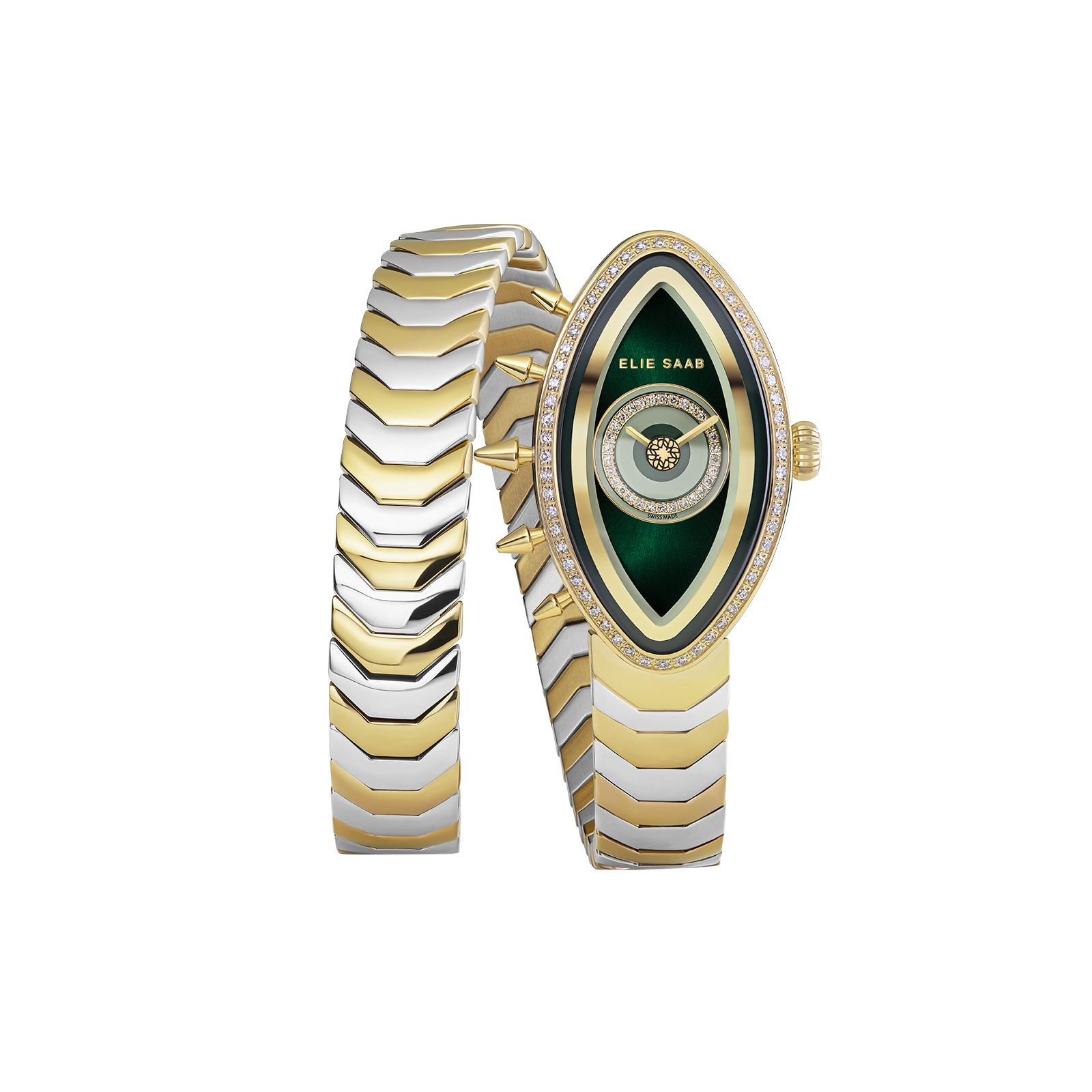 EAYAN GLAMOUR STAINLESS STEEL, GOLD PLATED