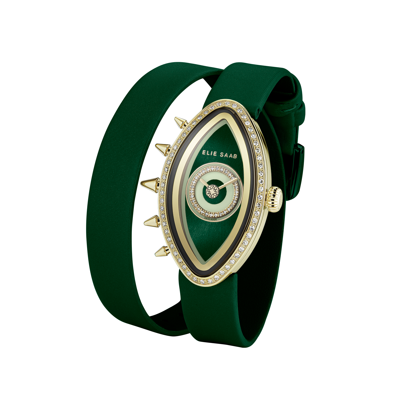 EAYAN GLAMOUR DOUBLE GREEN STRAP