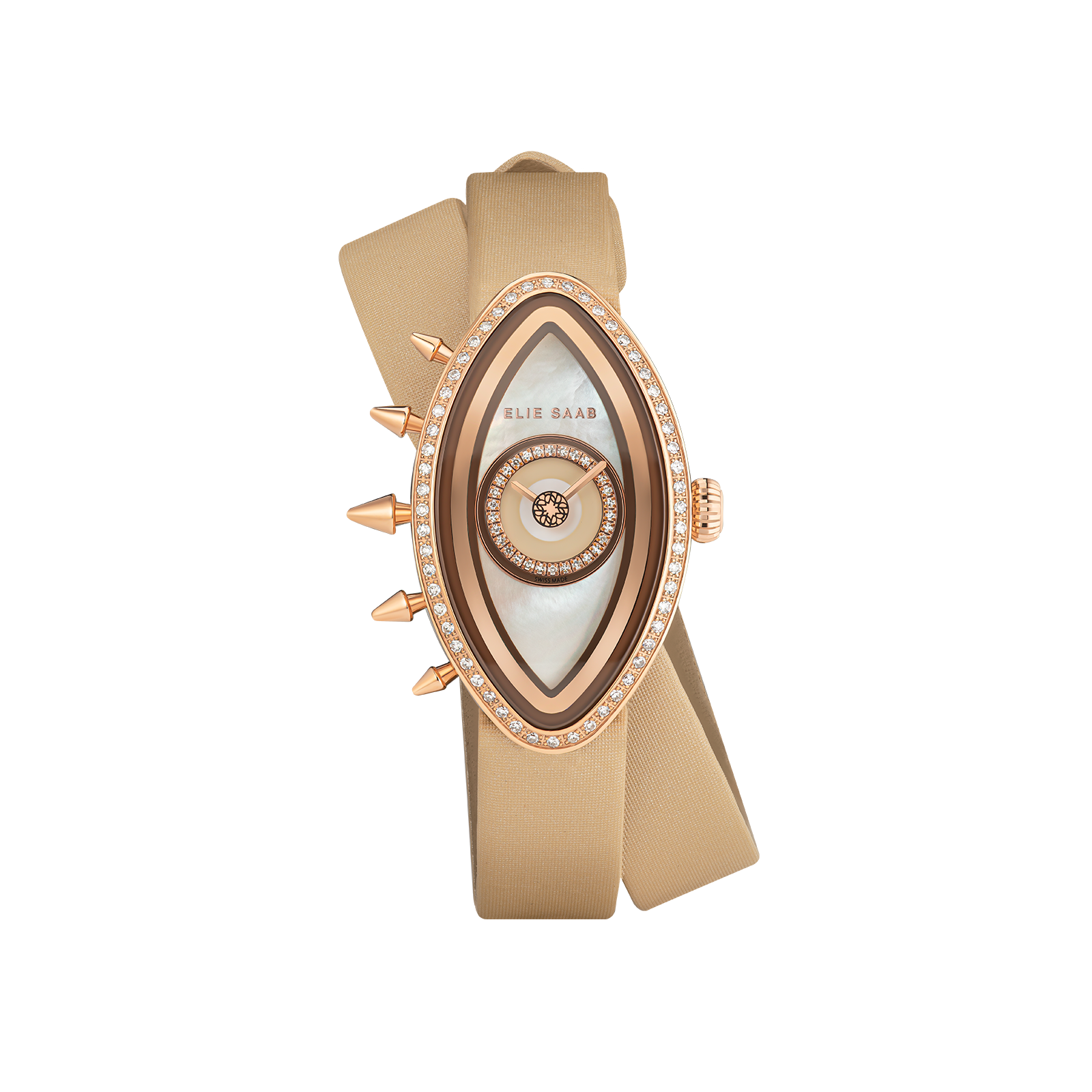 EAYAN GLAMOUR DOUBLE BEIGE STRAP