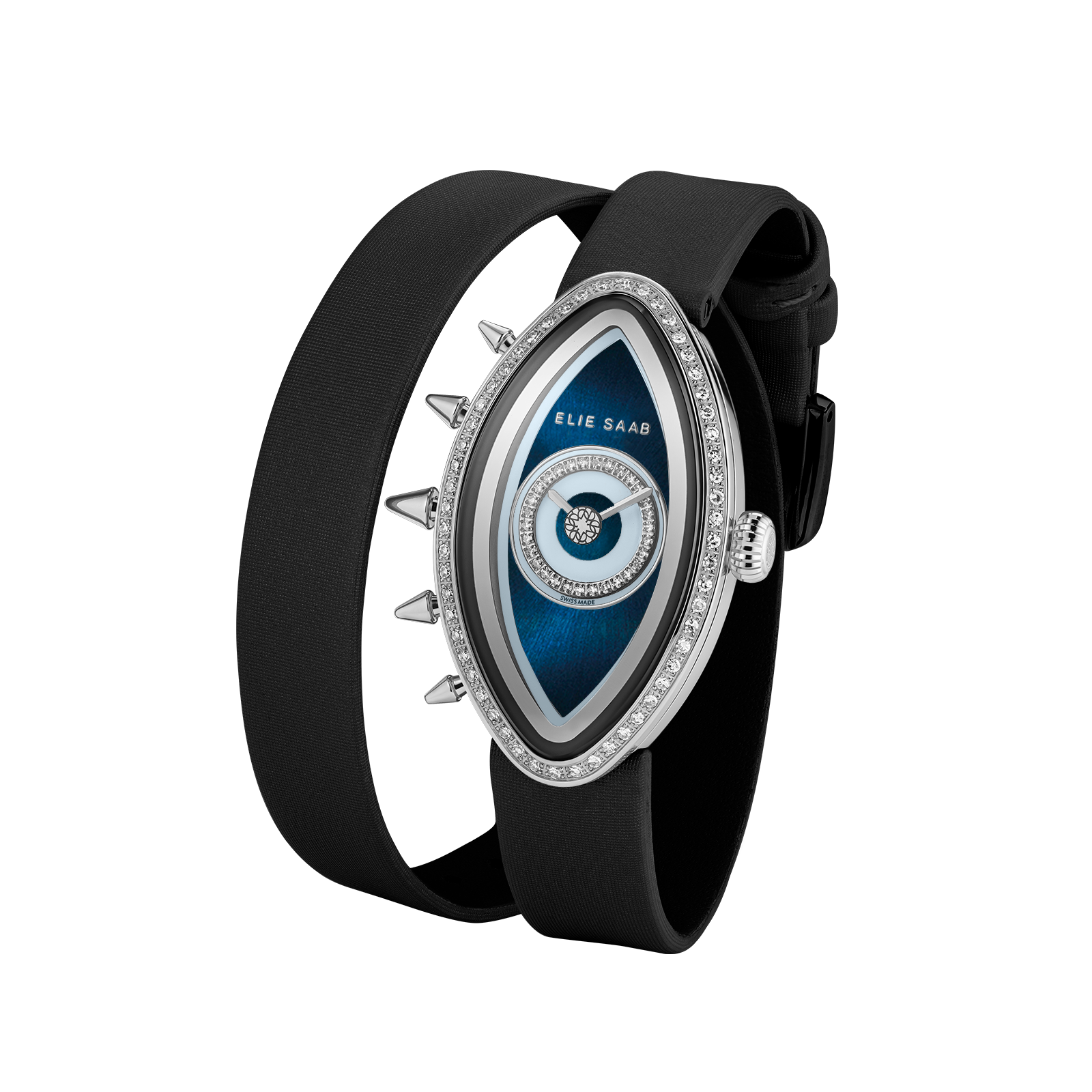 EAYAN GLAMOUR DOUBLE BLACK STRAP