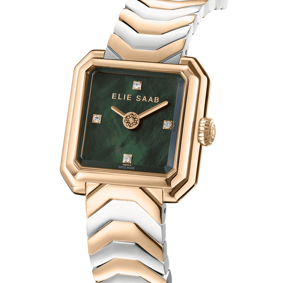 CARRÉ ROSE GOLD, STAINLESS STEEL